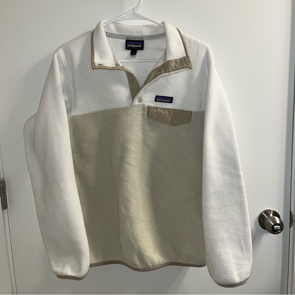 Patagonia Synchilla Cream/White Pullover - Picture 1 of 3